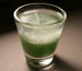 image of glass of green peas
