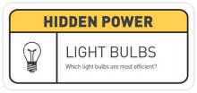 Light Bulb Efficiency Hidden Power