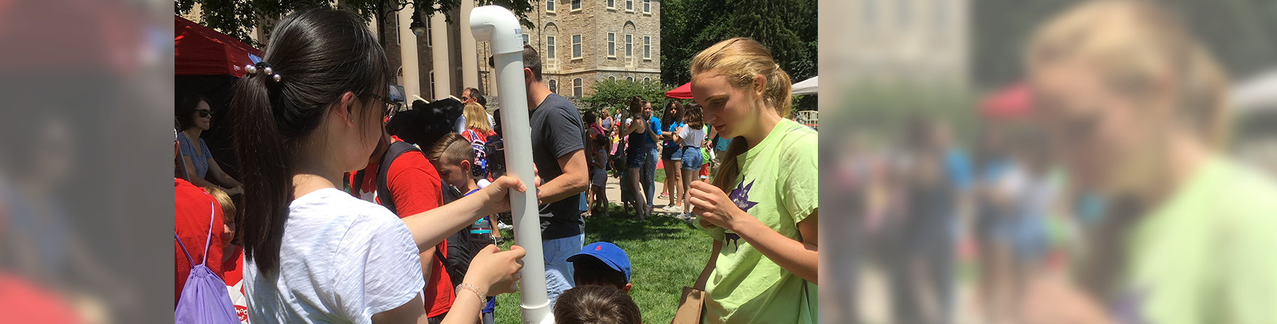 photo of outdoor outreach event