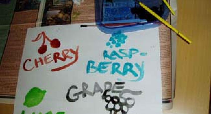 Photograph of paper with writing on it